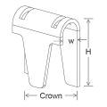 Clips de clinches de série M85 pour la fabrication de matelas